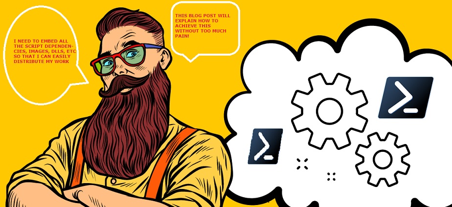 Embed Resources and Dependencies in PowerShell Scripts