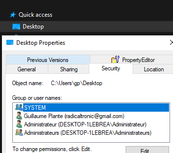 Restricting Desktop folder Permissions